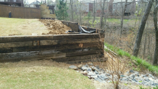 Retaining wall by Gonzalez Landscaping and Home Improvement